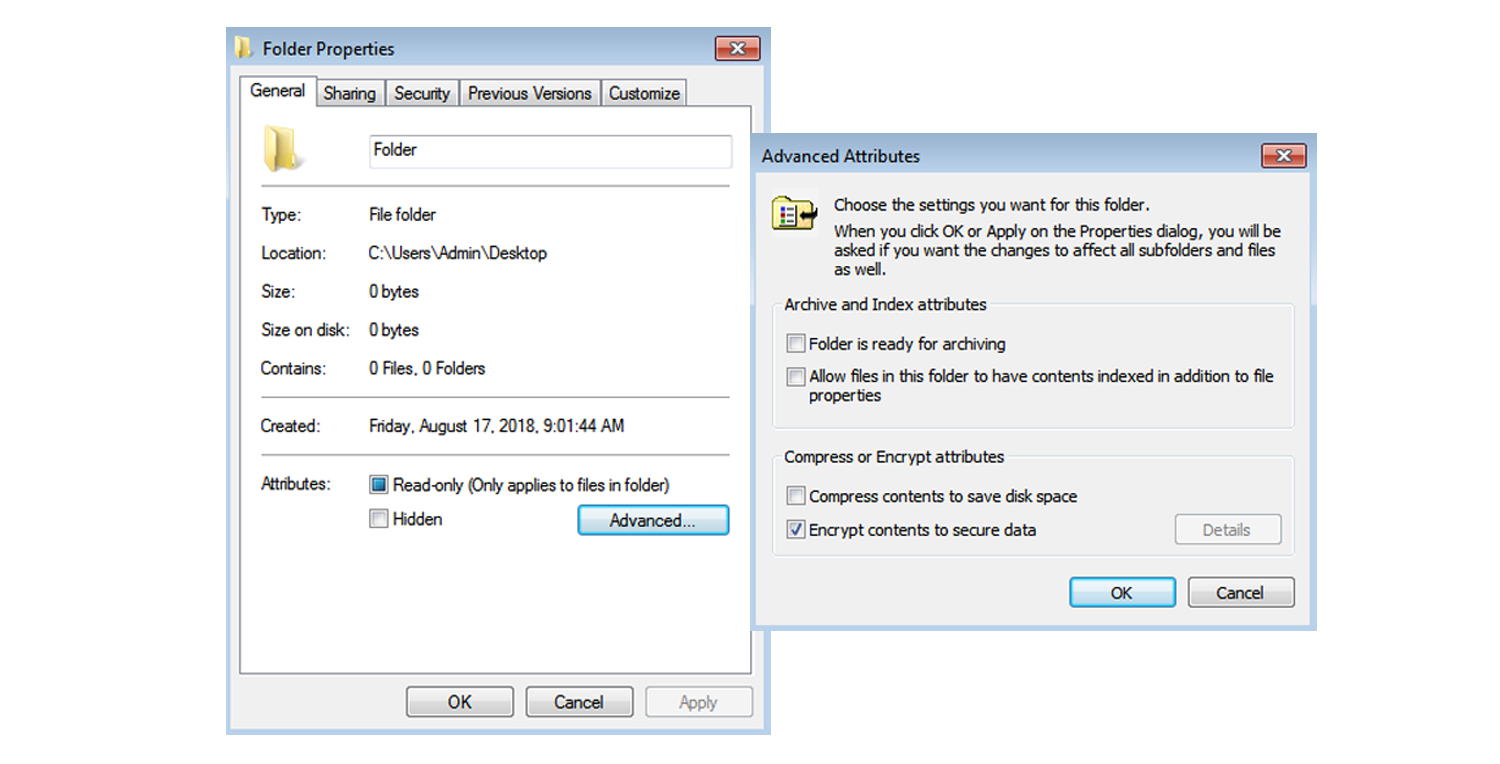 how to lock a folder in windows 7 without software