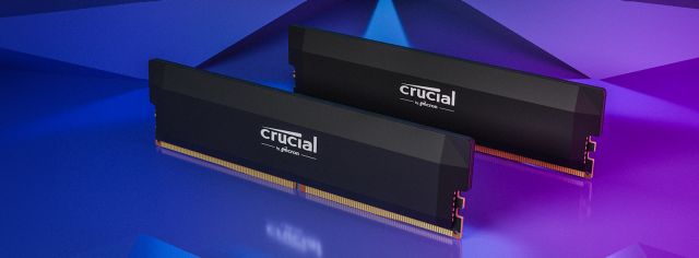 Crucial Pro Overclocking 32GB Kit (16GBx2) DDR5-6000 UDIMM Black 