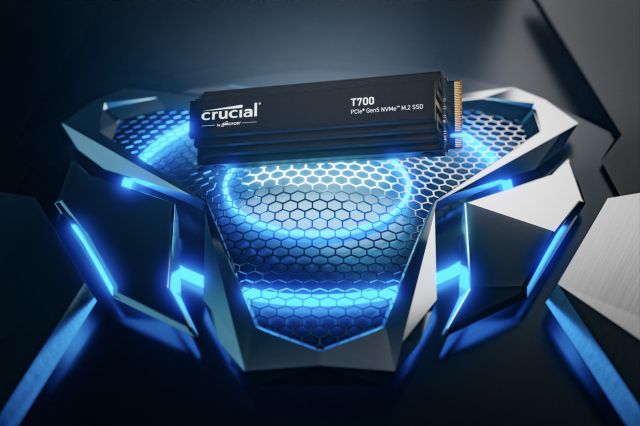Crucial T700 4TB PCIe 5.0 x4 M.2 Internal SSD CT4000T700SSD5 B&H